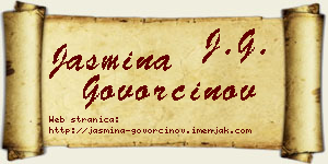 Jasmina Govorčinov vizit kartica